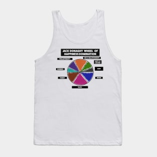 Jack Donaghy Wheel of Happiness Domination Tank Top